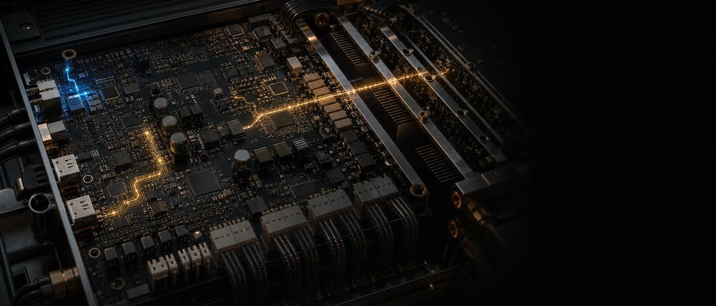 Control board of an Antminer